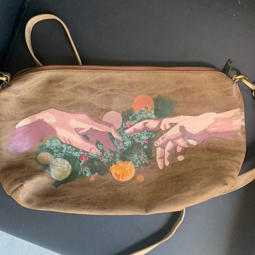 Hand painted Purse - Picture 4 of 4